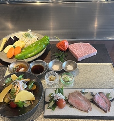 神戸ビーフ 鉄板ステーキ 和みのコース写真
