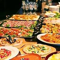 各種貸切パーティーにも対応。