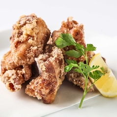 鶏のから揚げ カレーソルト添え