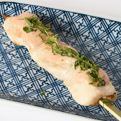 大山鶏むね梅タルタル大葉串