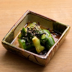 おつまみ塩昆布たたき胡瓜