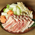 料理メニュー写真 国産豚しゃぶ　1人前