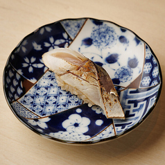 エンガワ/〆鯖/〆鯖炙り 各