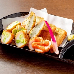 さつま揚げプレーン/明太子/枝豆/しそ/ピリ辛