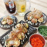 たこ焼き★当店の従業員が焼いてご提供します