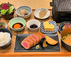 国産牛ヒレカツ御膳
