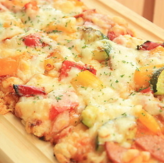 月替わりピザ～フラムクーヘン～