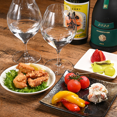 日本酒barカミツレノサケのコース写真