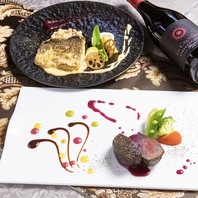 【一皿への情熱】伝統のコースと至高の牛フィレ