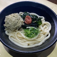 梅こんぶうどん（温・冷）