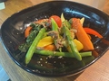 料理メニュー写真 お野菜のホットサラダ(ガーリック＆アンチョビ)