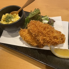 特大牡蠣フライ