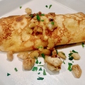 料理メニュー写真&nbsp;栗のクレープ