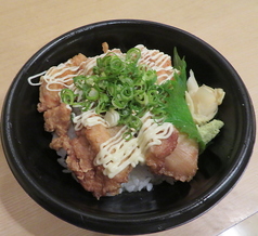 鶏からマヨ丼