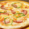 料理メニュー写真&nbsp;もちっと食感 ミックスピザ