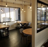 光あふれる店内で特別な時間☆デートや女子会に最適♪