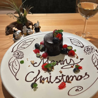 記念日や誕生日のお祝いに◎メッセージプレートご用意可