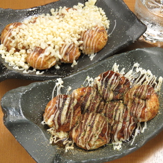 たこ焼きは必ず焼きたてのみをご提供！