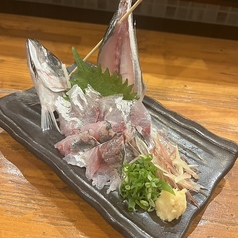 鯵の刺身