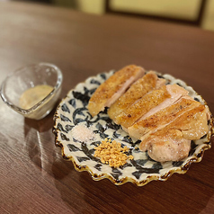 淡路島産朝引き鶏のもも焼き