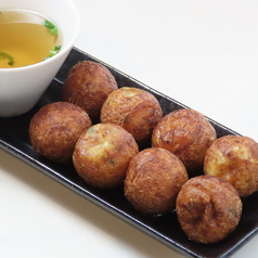 おだしで食べるたこ焼き