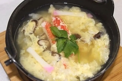 かに雑炊/焼たらこ雑炊/あさり雑炊/ほたて雑炊