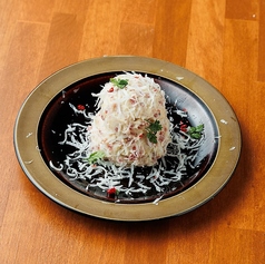 サラミとチーズのポテトサラダ