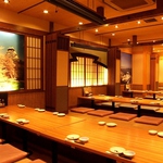掘りごたつ個室は6名様～最大50名様までご利用可能♪谷町で宴会するなら『さかなや道場』！！