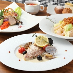 シーンに合わせたコース料理