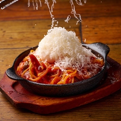 鉄板雪山ナポリタン