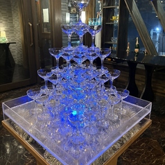 【シャンパンタワー◎】種類豊富な飲み放題！