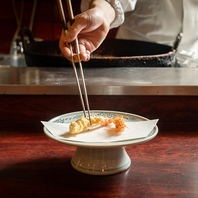 伝統の味とこだわりの自慢の天ぷらをご堪能ください！