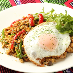 タイの人気屋台飯ガパオライス