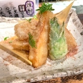 料理メニュー写真 季節野菜天ぷら盛り