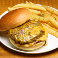 料理メニュー写真 ダブルチーズバーガー