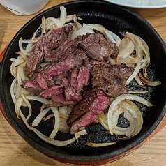 鉄板牛ステーキ