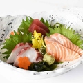 料理メニュー写真&nbsp;刺身3種盛り合せ