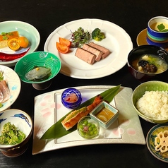 なにわ茶屋のコース写真