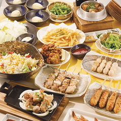 ◆お手軽鶏づくしコース（お料理のみ）奥の都どりの炙り焼や手羽先等鶏料理が満載♪