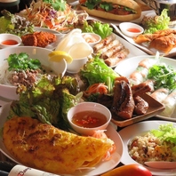 厳選食材と特製スパイスが織りなすベトナムの味を堪能