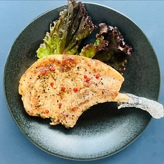 群馬大和豚の骨付きポークチョップ