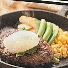 鉄板チーズハンバーグ