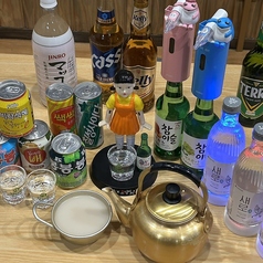 韓国酒が楽しめます!!!