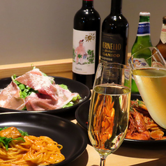 ワインのペアリングも承ります