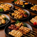 料理メニュー写真&nbsp;焼き鳥盛り合わせ（10本）