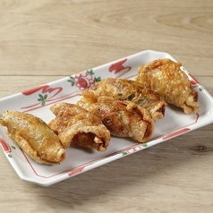 とり皮餃子