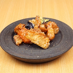 おこげが主役の海鮮唐揚げ～マヨソース～