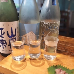 日本酒 三種飲み比べ