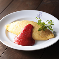 たいめいけん名物　オムライス！