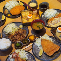 毎日選べる！様々なバリエーションの定食をご用意。